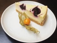 Cheesecake på menuen