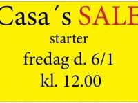 Udsalg hos Casa & Co