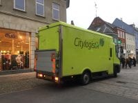 Foto: Citylogistik omdeler i Roskilde