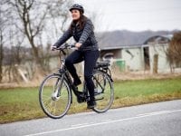 I takt med de mørke måneder melder deres ankomst, skulle man tro, at roskildenserne ville fravælge cyklen og ty til bilen eller bussen. Foto: PR.