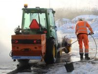 Pressefoto af Materielgården fra Roskilde Kommune