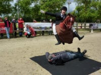 Pressefoto:  Les Goulus (FR) THE HORSEMEN,