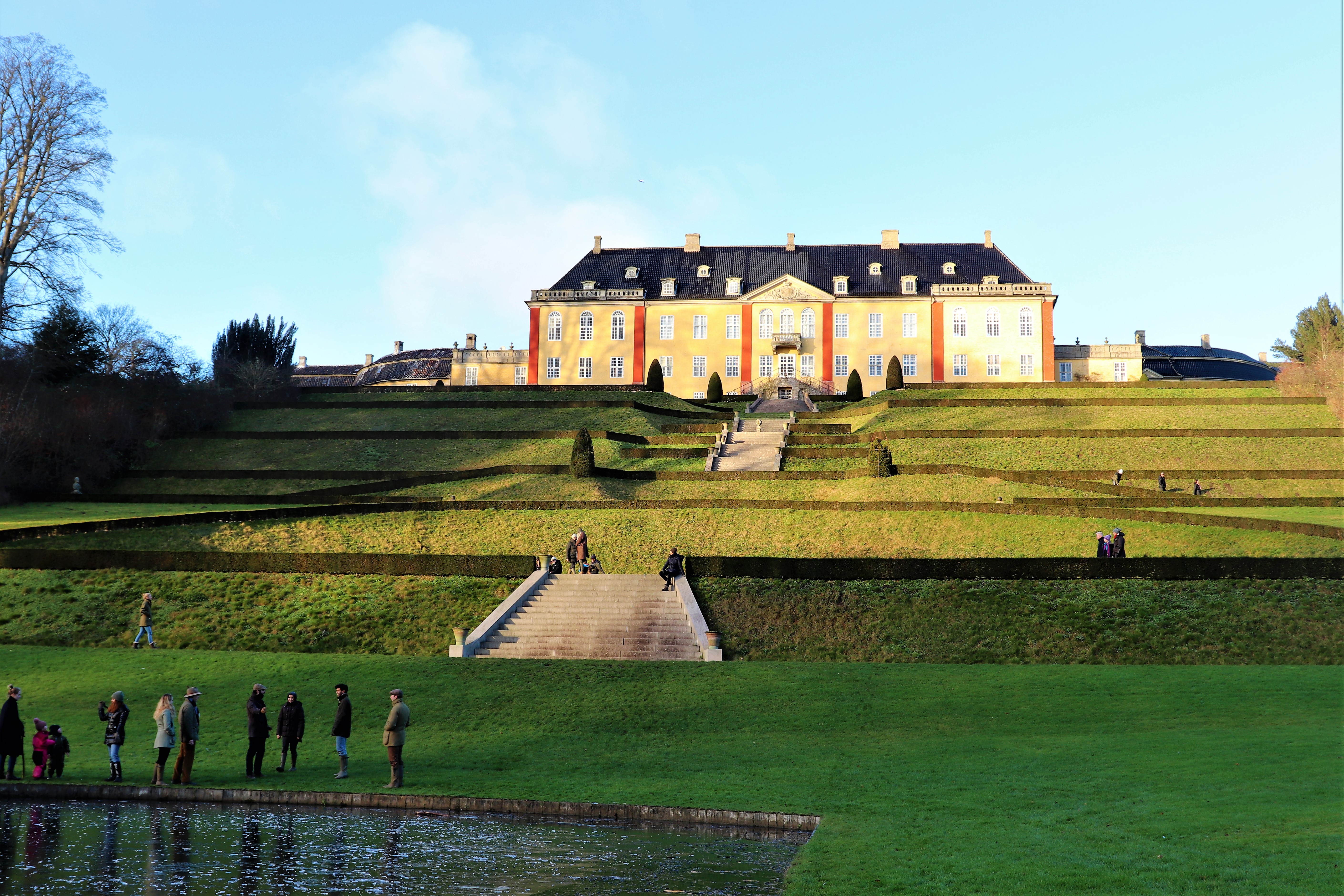 Solskin i Ledreborg Slotspark