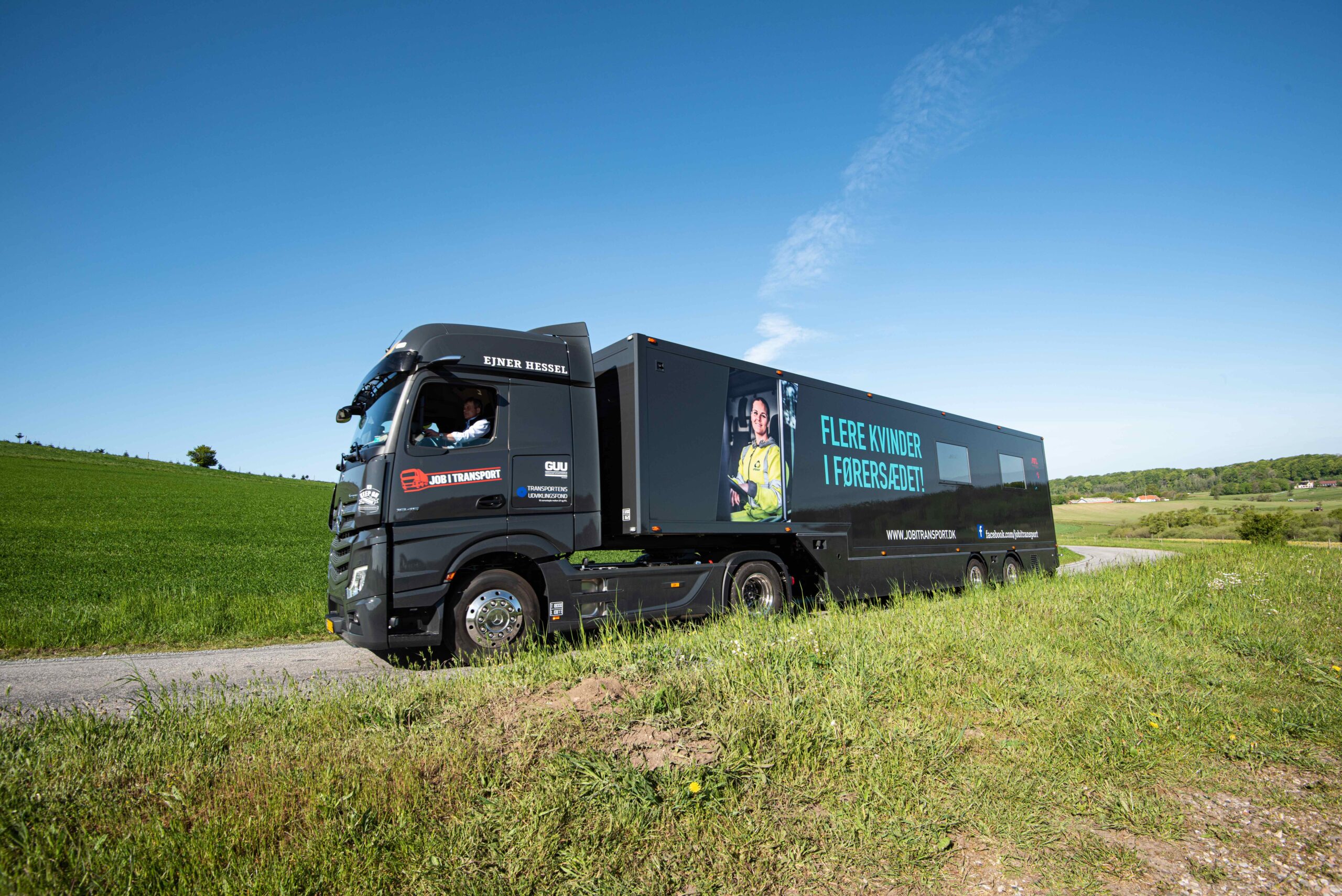Populær kæmpe-truck på Danmarksturné besøger Roskilde