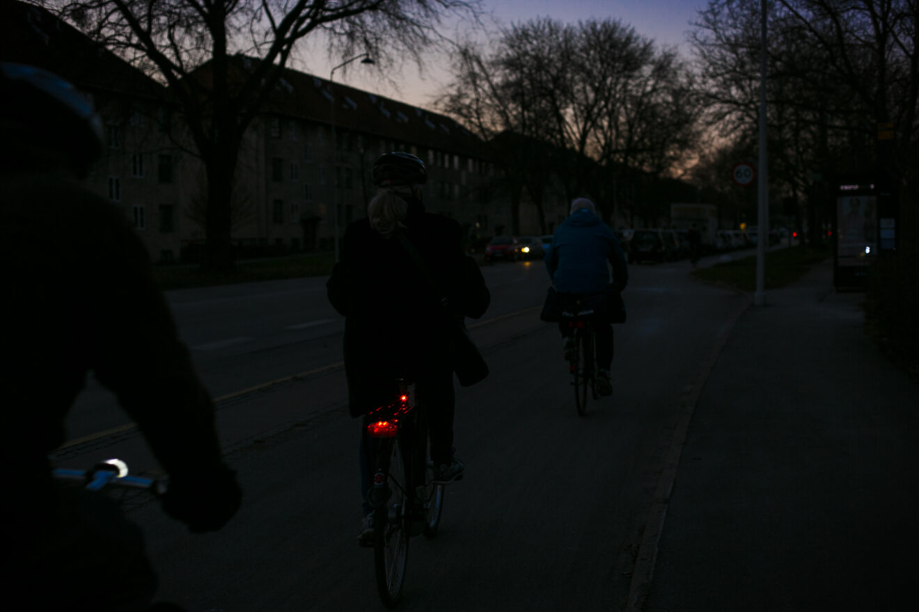 Hver tredje glemmer lys på cyklen, når det er mørkt