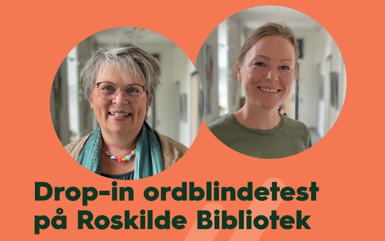 Drop-in ordblindetest på Roskilde Bibliotek