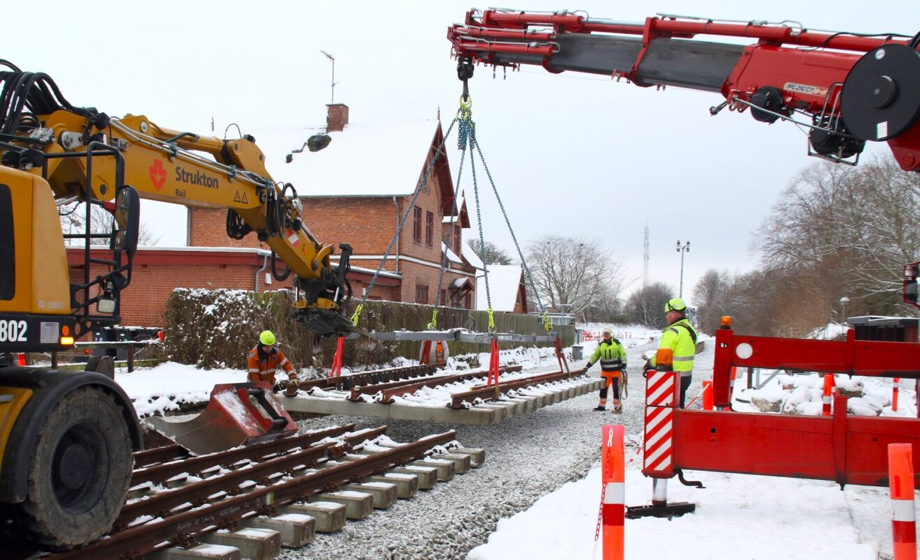 Anden etape af Østbanens renovering klar til driftsstart i begyndelsen af marts måned