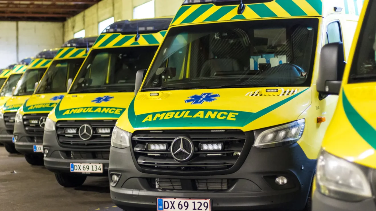 Nu går Region Sjællands nye ambulanceselskab i luften