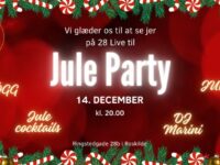 Jule Party på 28 Live