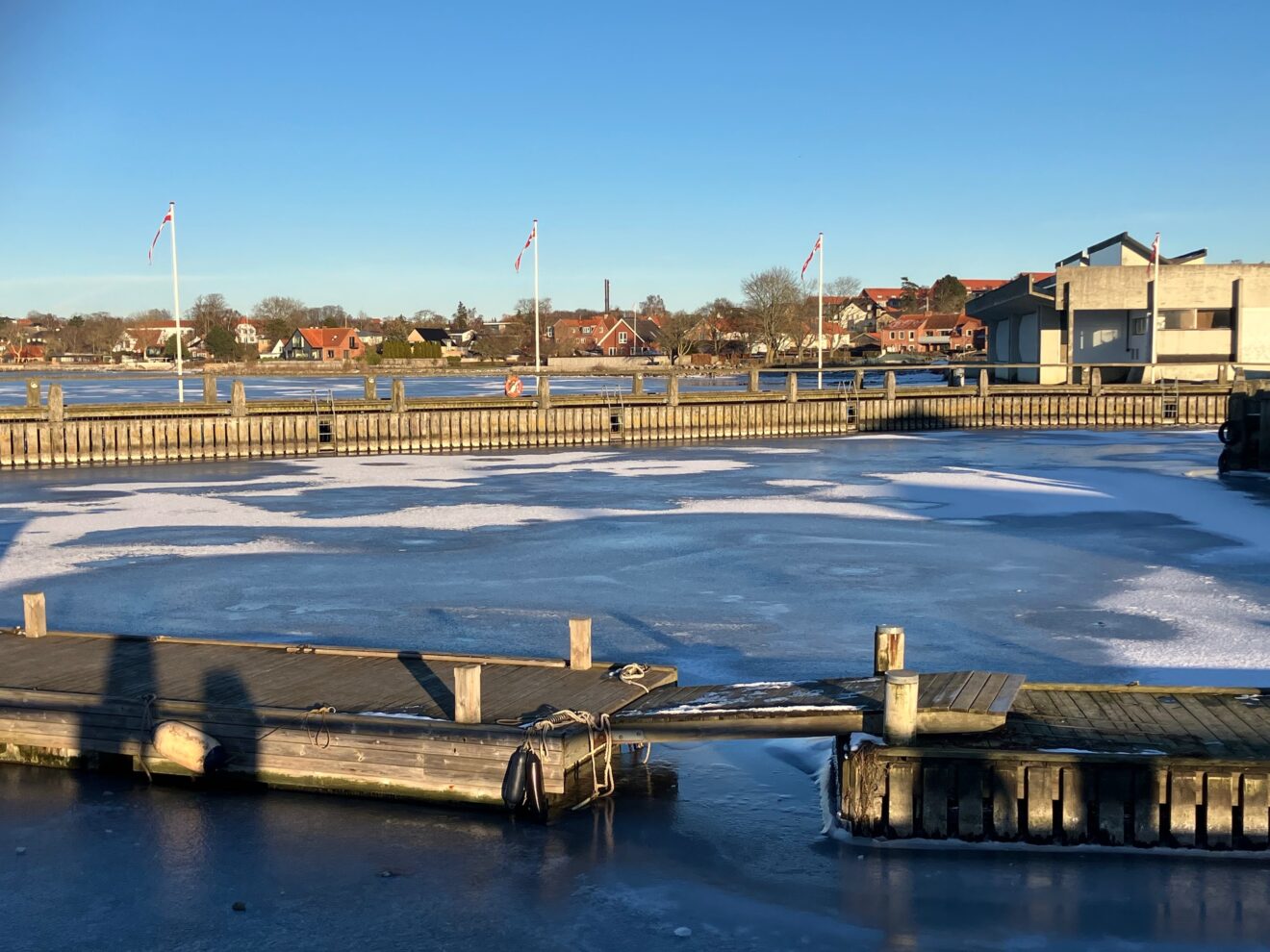 Februarbilleder fra Roskilde Havn